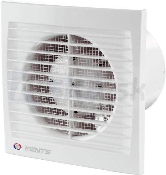 axiálny kúpeľňový ventilátor