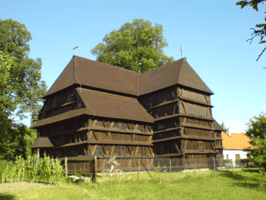 drevené kostolíky